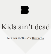 Orouni - <a href="http://www.blogotheque.net/Kids-ain-t-dead">La Blogothèque</a>