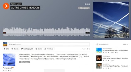 Orouni - <a href="https://www.facebook.com/pages/Autre-Chose-sur-Plus-FM/179075982137288">Autre Chose - Plus FM</a> - <a href="https://soundcloud.com/patrice-lecot/autre-chose-18022016">stream</a>