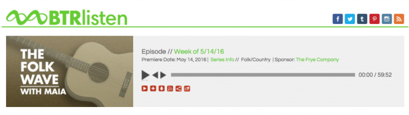 Orouni - <a href="http://www.btrtoday.com/listen/thefolkwave/the-folk-wave-week-of-51416"> BTRtoday - The Folk Wave</a>