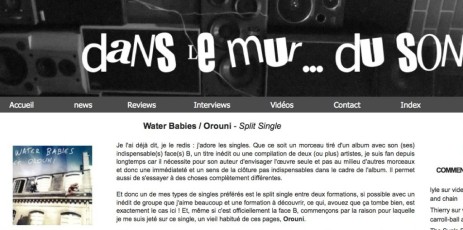 Orouni - <a href="http://www.danslemurduson.com/archive/2015/06/27/single80-orouni-water-babies.html">Dans le mur du son<a>