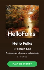 Orouni -<a href="https://open.spotify.com/playlist/5TkjKcp6CCUsFVxfgzJGqR">Deep in tune - Hello folks</a>