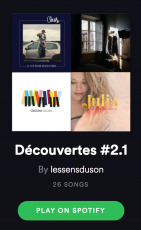 Orouni - <a href="https://open.spotify.com/playlist/4ShqMz71dqEXldZPnioE5m">Les sens du son</a>