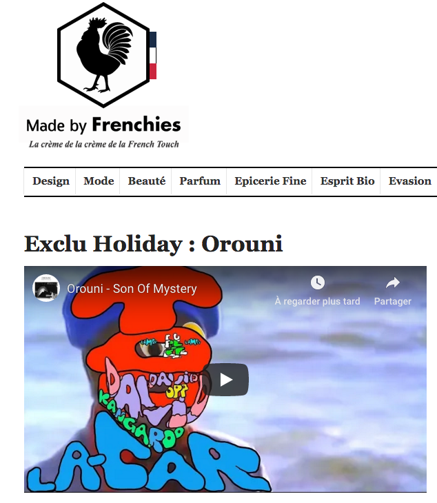 Orouni - By Frenchies